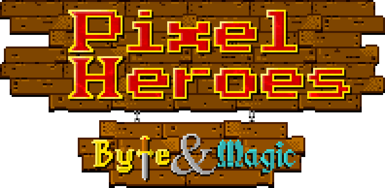 Pixel Heroes: Byte & Magic logo